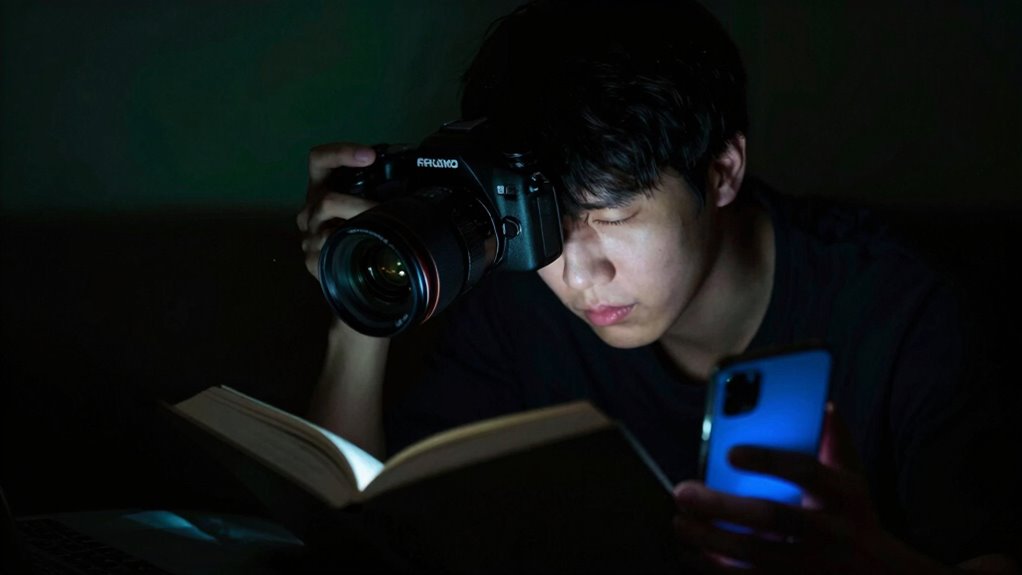 limit bright screen exposure