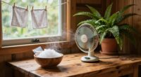 lower cabin moisture naturally