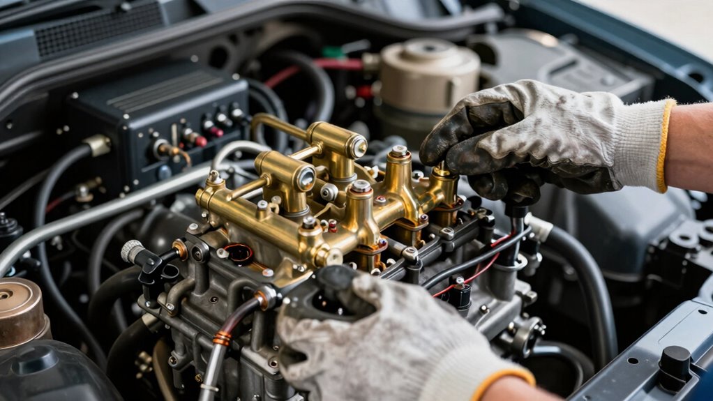 maintain clean leak free fuel system