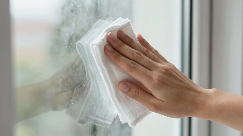 maintain clear scratch free windows