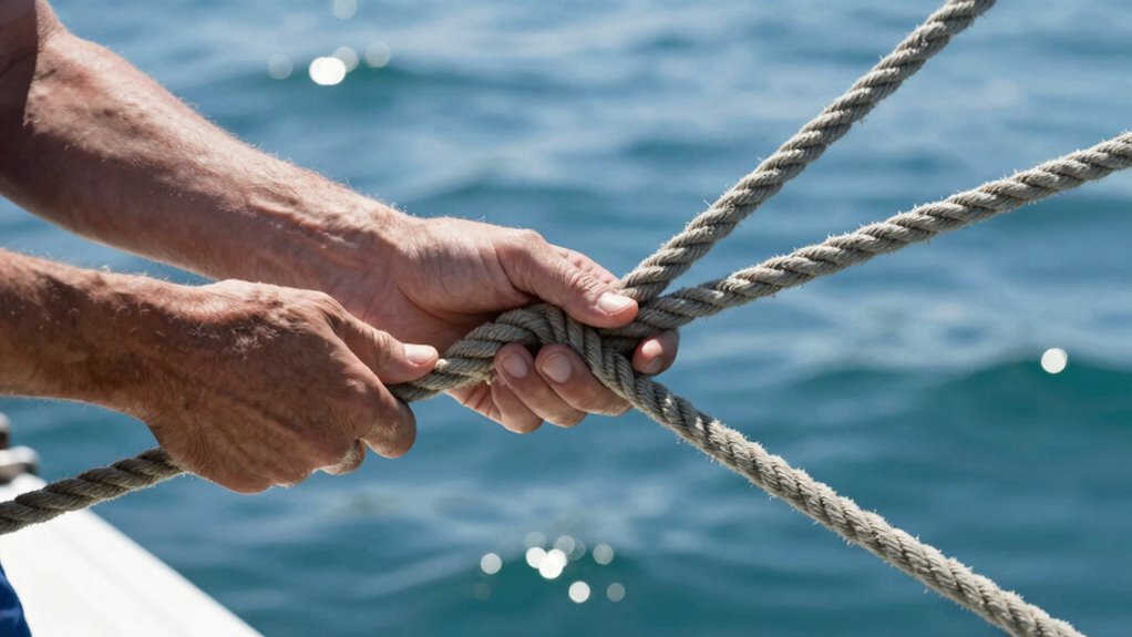 maintain knot tension properly
