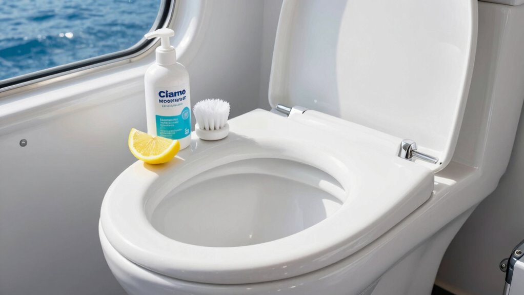 maintain marine toilet freshness