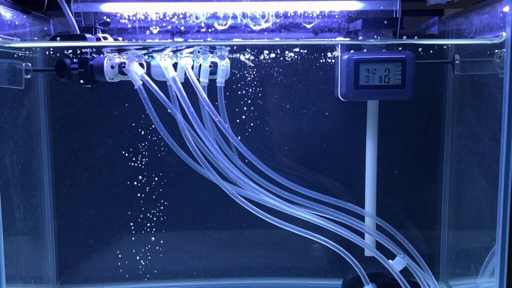 maintain optimal fish oxygen