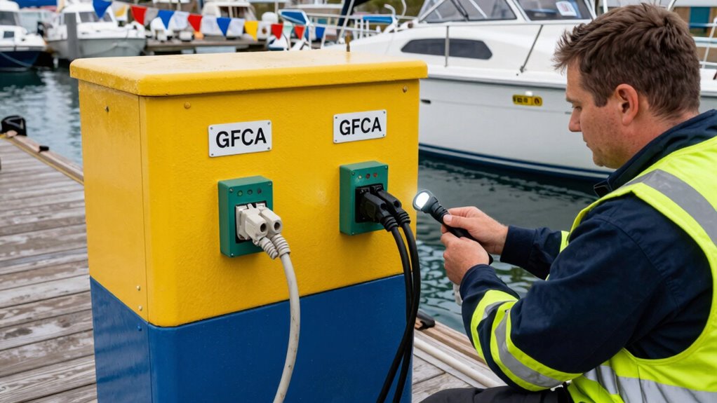 maintain shore power safety