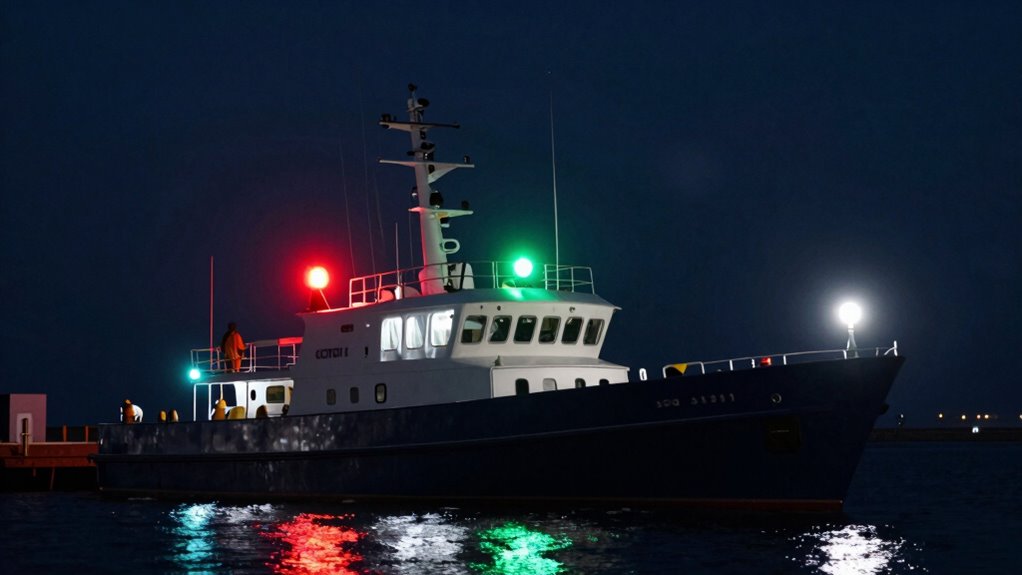 maintain vessel lighting compliance