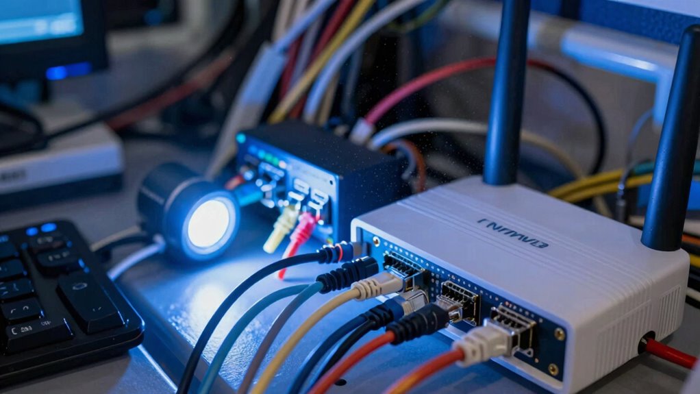 marine network troubleshooting steps