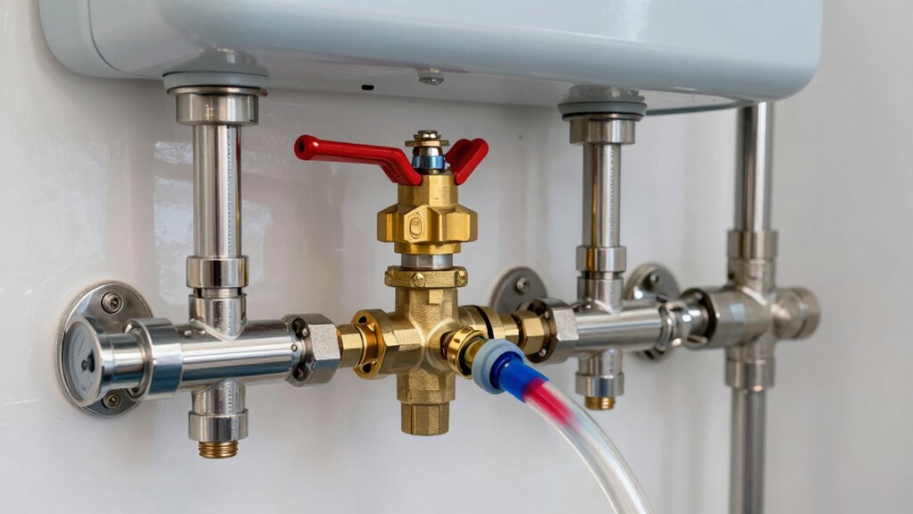marine water heater safety valves