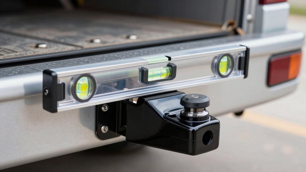 measure trailer hitch height accurately