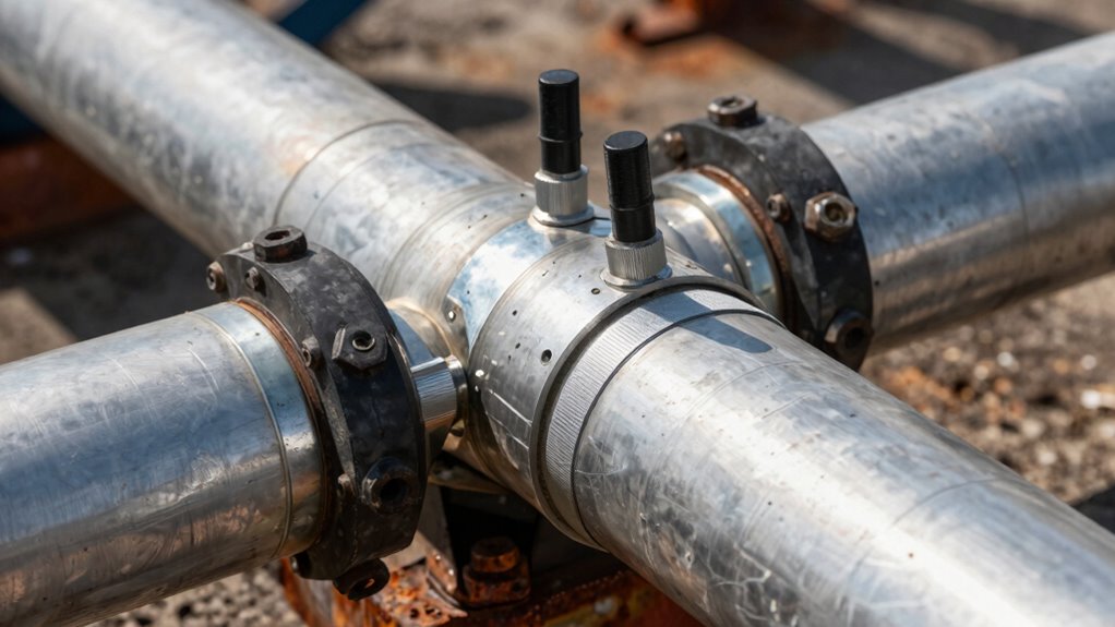 metal contact causes corrosion