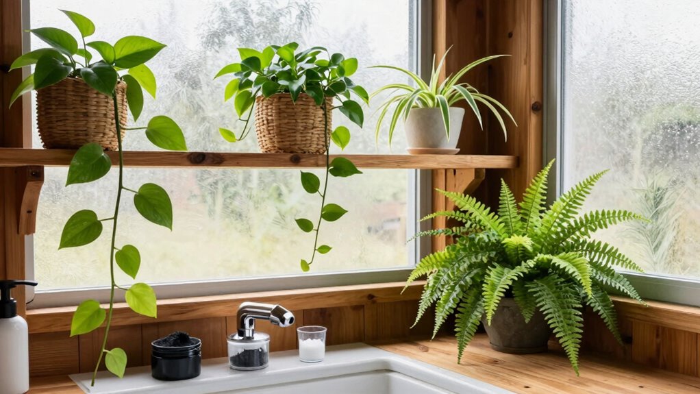 moisture absorbing houseplants benefit