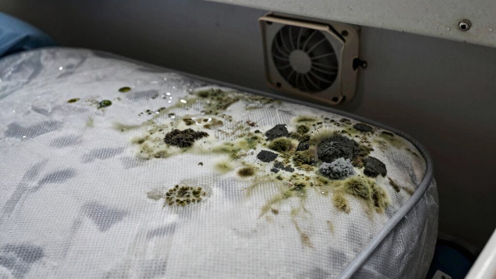 moisture causes mold growth