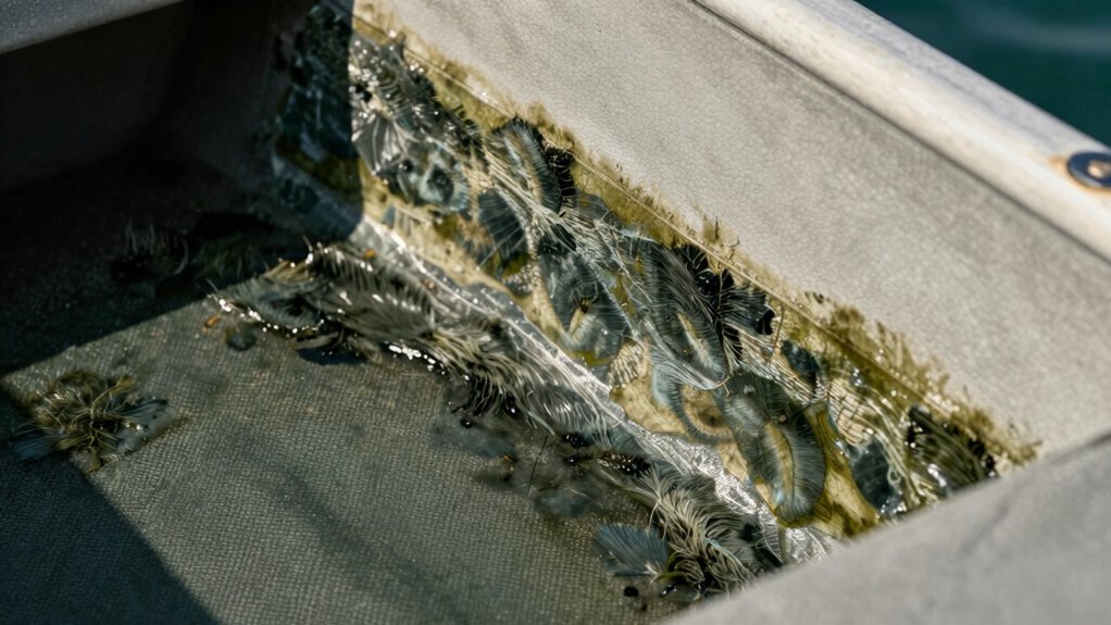 mold removal fabric guide