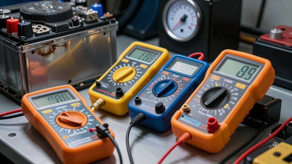monitor battery charging conditions