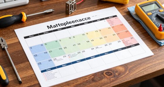 monthly battery care schedule