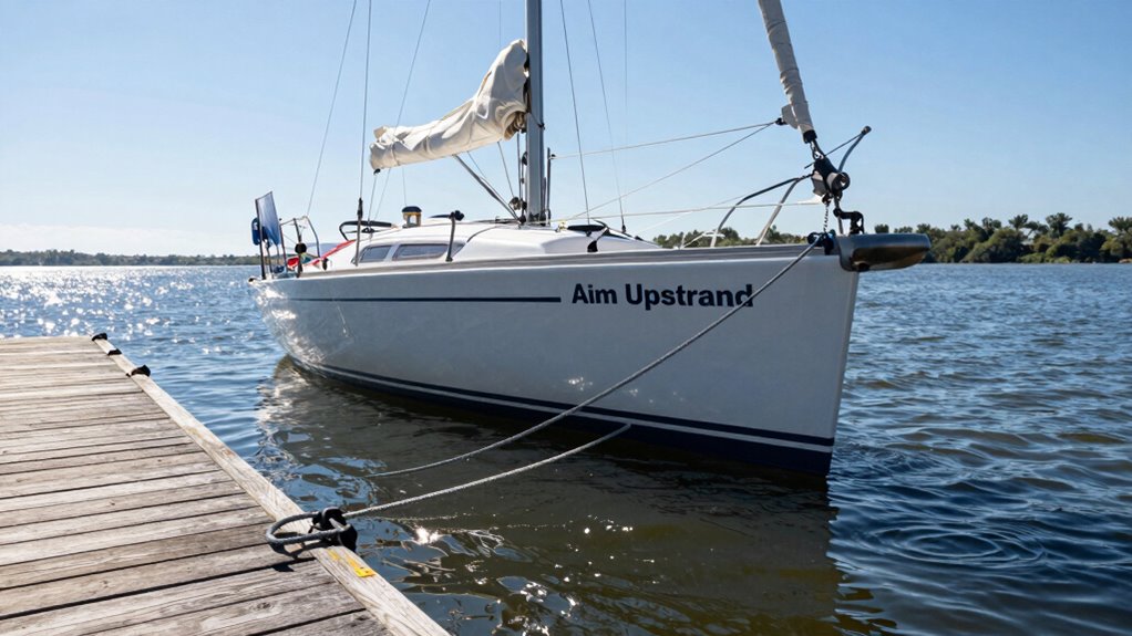 mooring in water currents