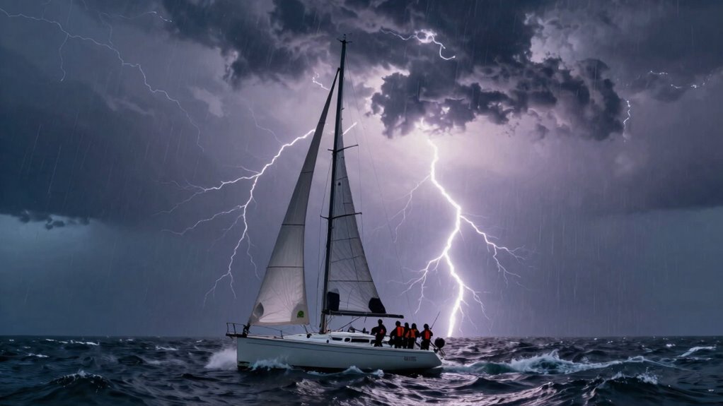 mythical boat lightning safety