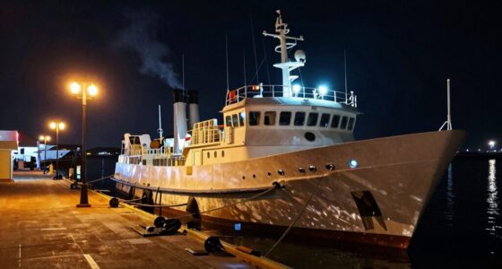 nighttime docking safety