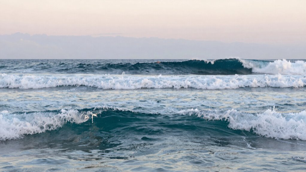 observe tide and wind