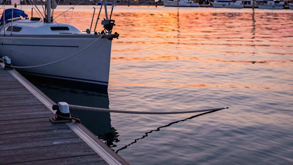 optimal boat dock line length