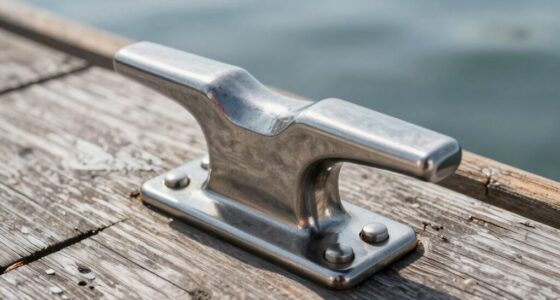 optimal dock cleat angling