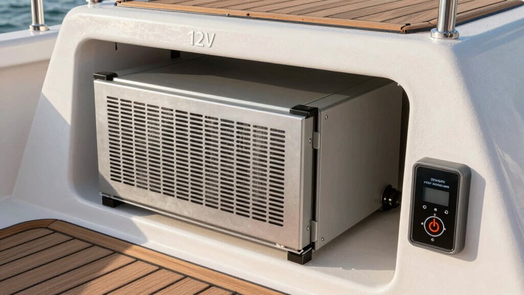 optimal marine fridge ventilation