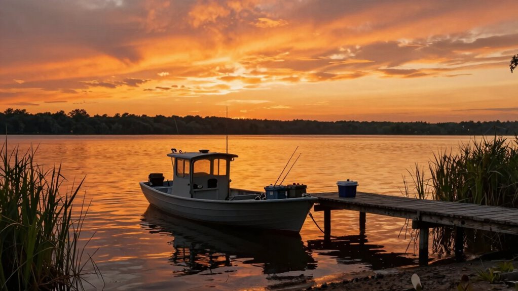 optimal sunset fishing locations