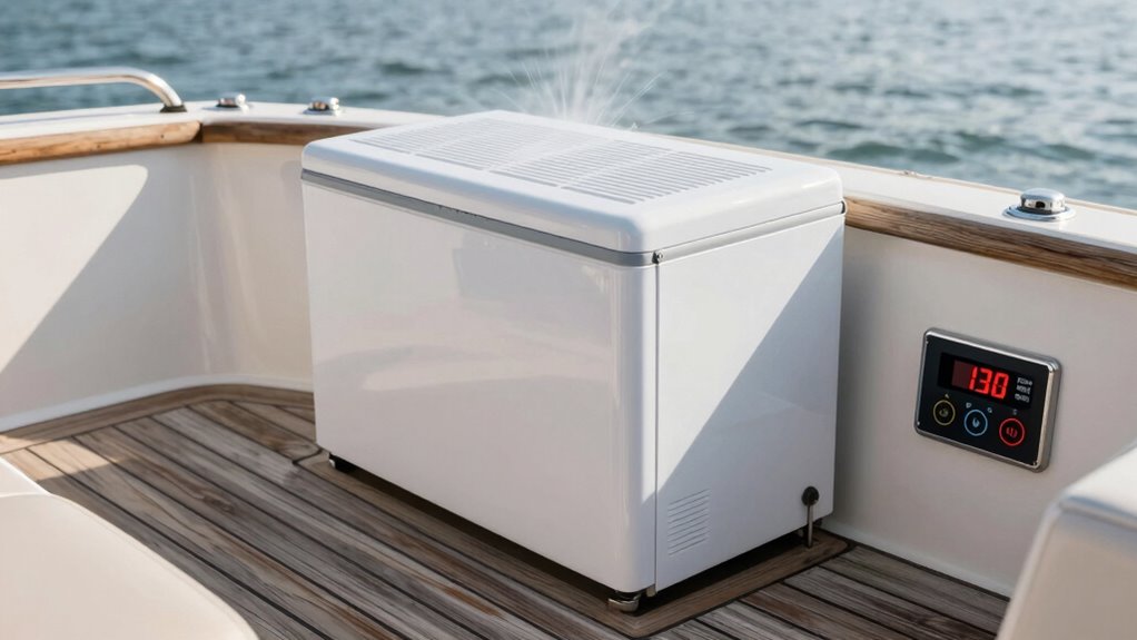 optimize boat refrigeration power