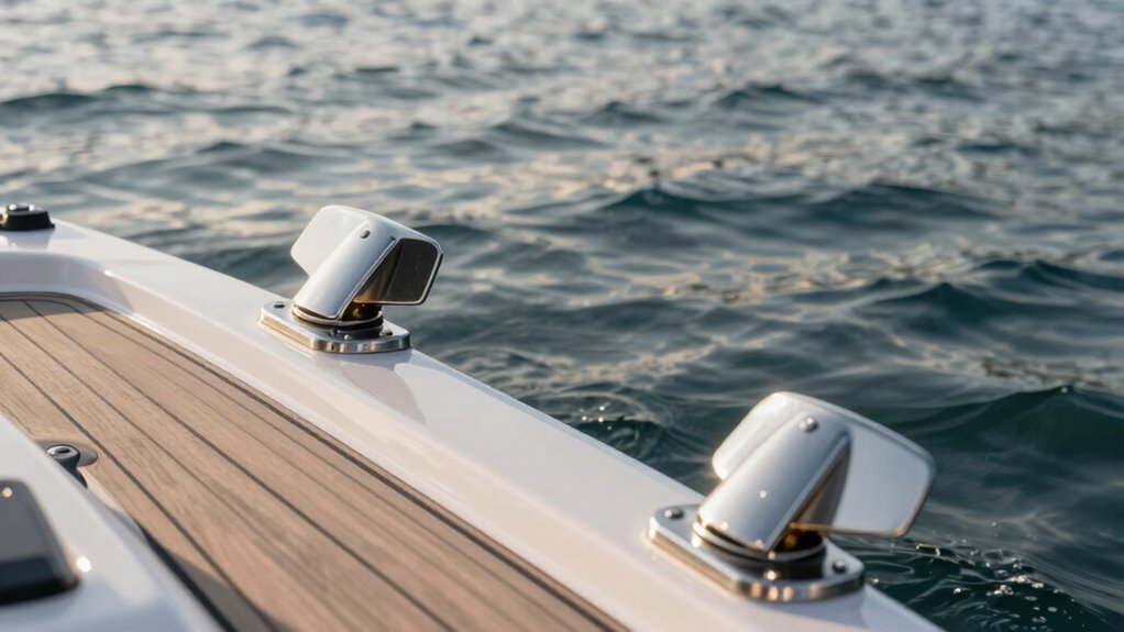 optimize boat trim for visibility