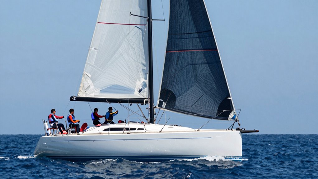 optimize thrust and sails