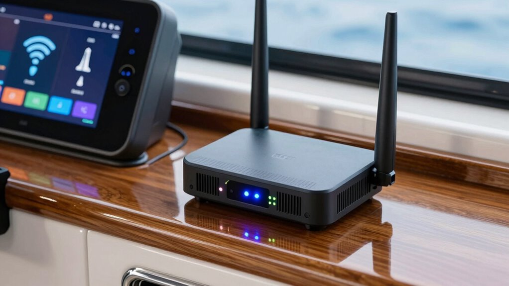 optimizing marine connectivity performance