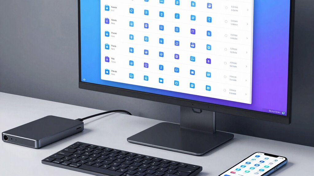 organized files and storage