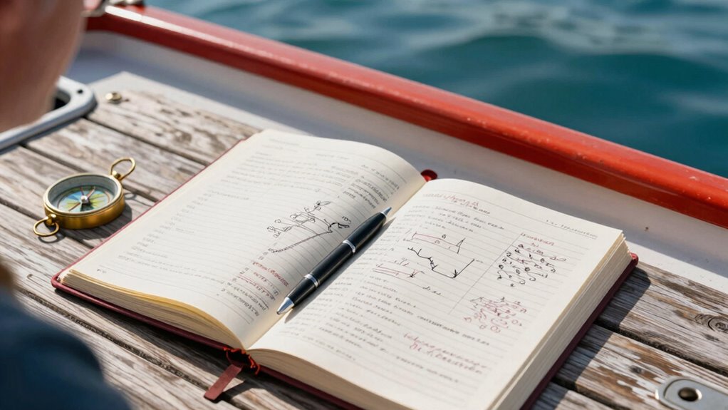 organized small boat logs