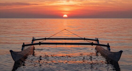 outrigger spread tangle prevention