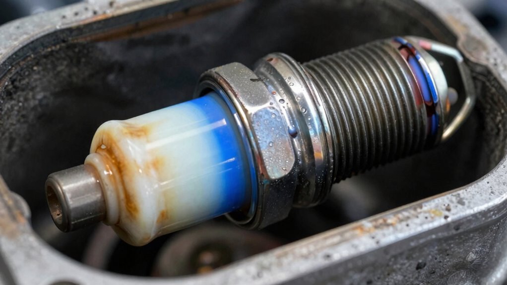 overheating spark plugs indicate engine overheating
