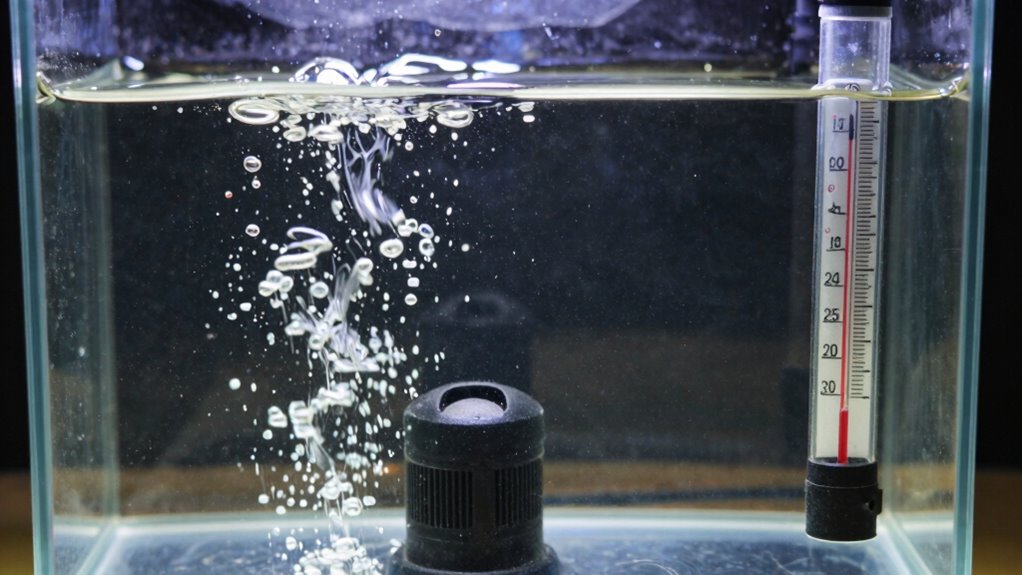 oxygen flow temperature regulation