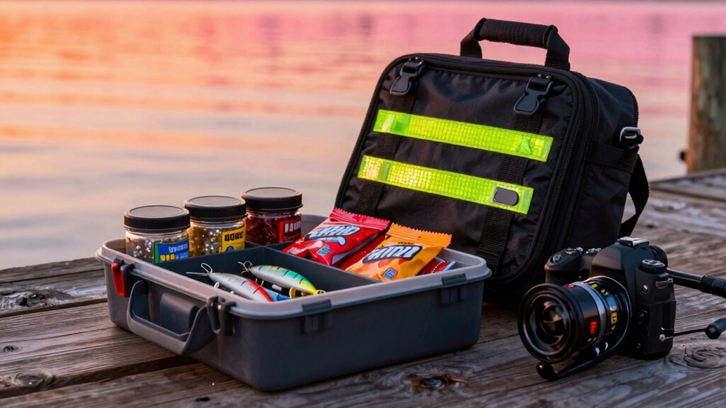 pack bait safety gear
