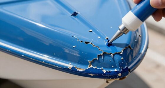 patch gelcoat chips properly