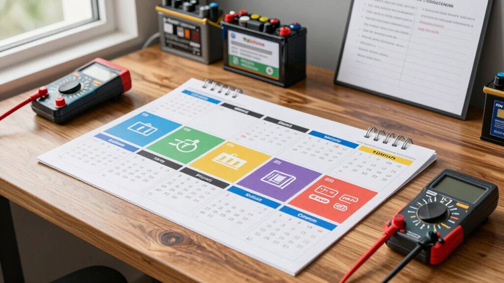 personalized battery maintenance schedule