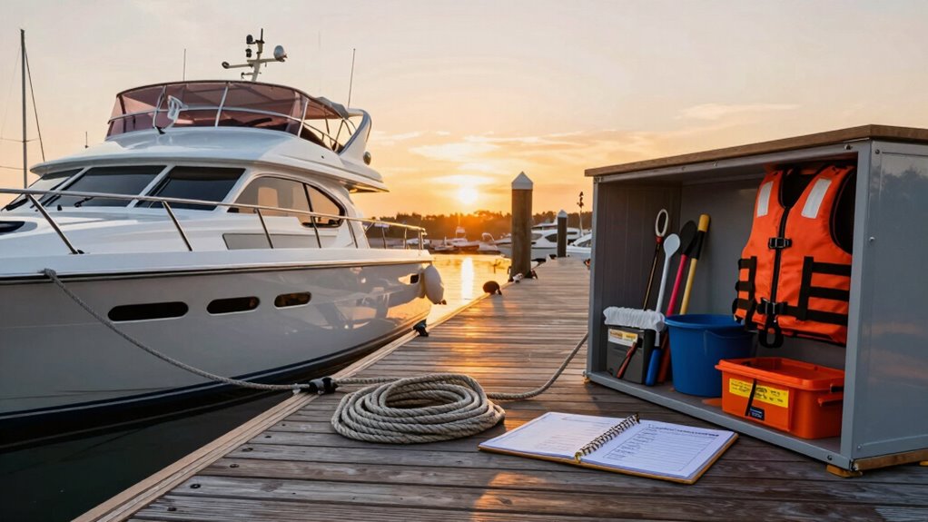 pre departure boat preparation