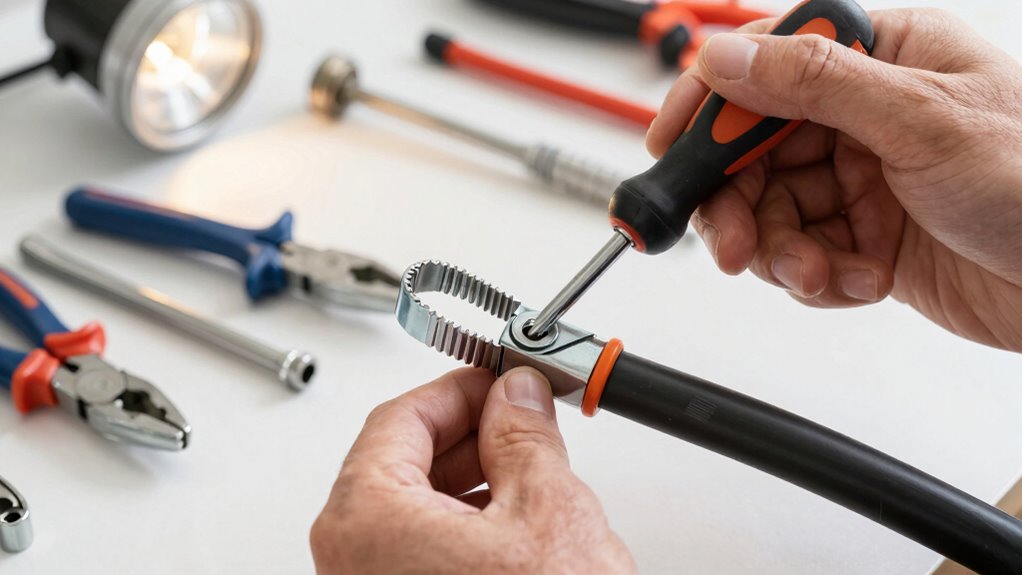 prepare tools and workspace