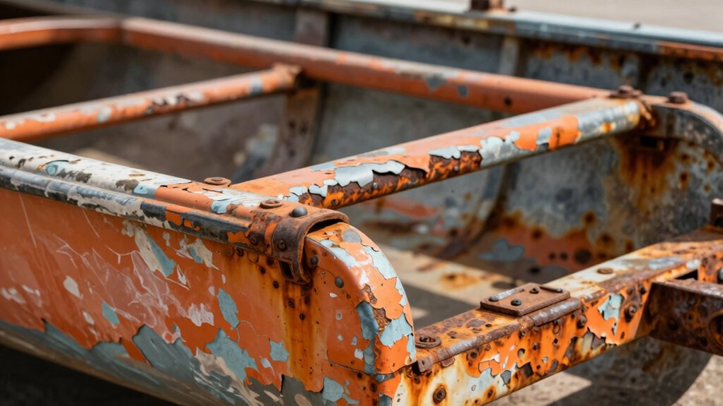 prevent boat trailer rust