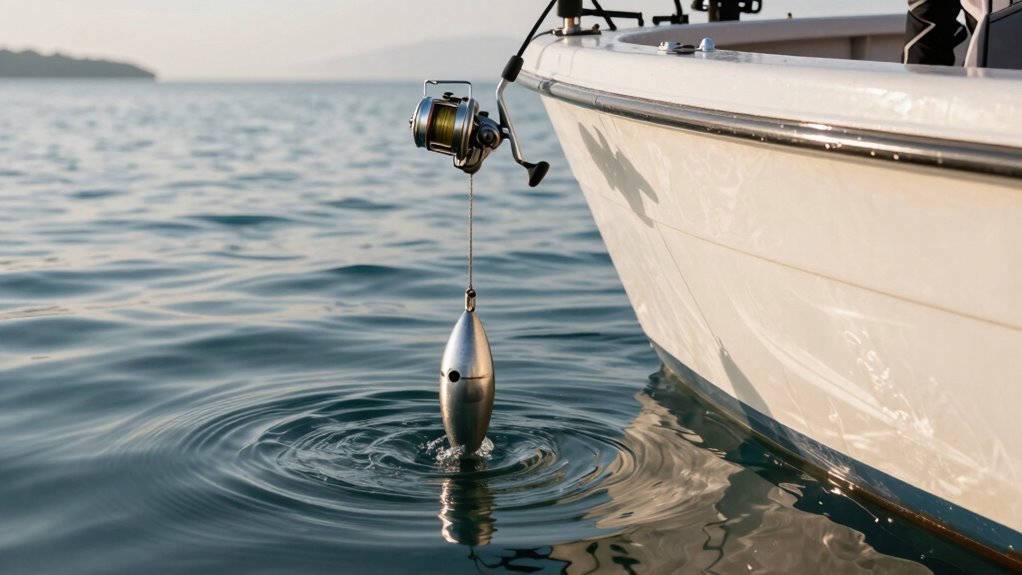 preventing downrigger blowback damage