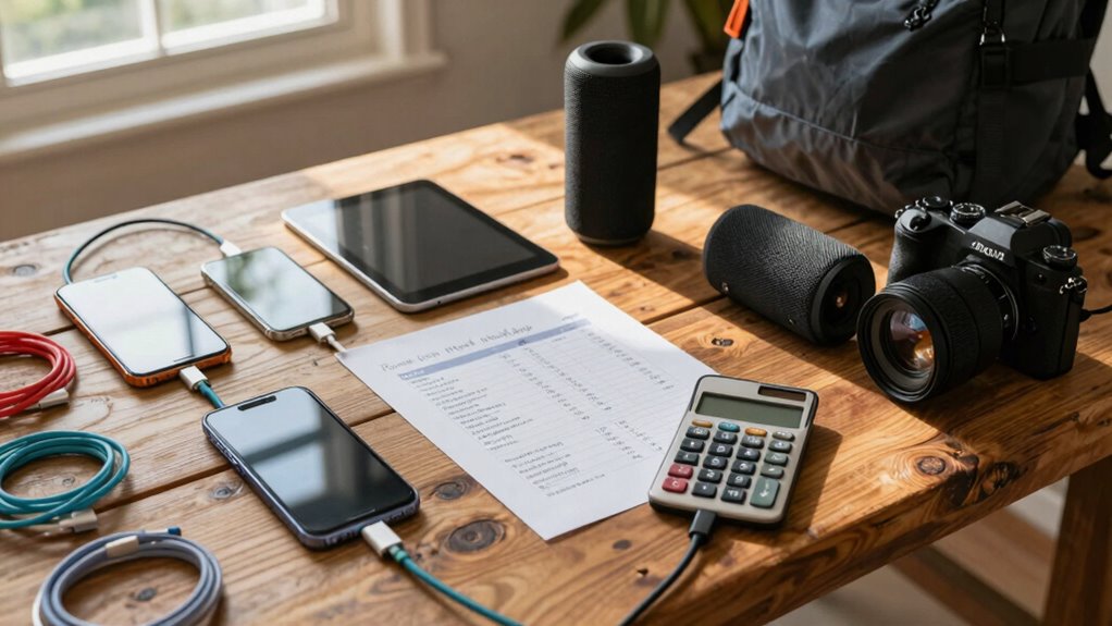 prioritize and conserve device power