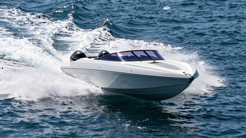 prop ventilation reduces boat performance