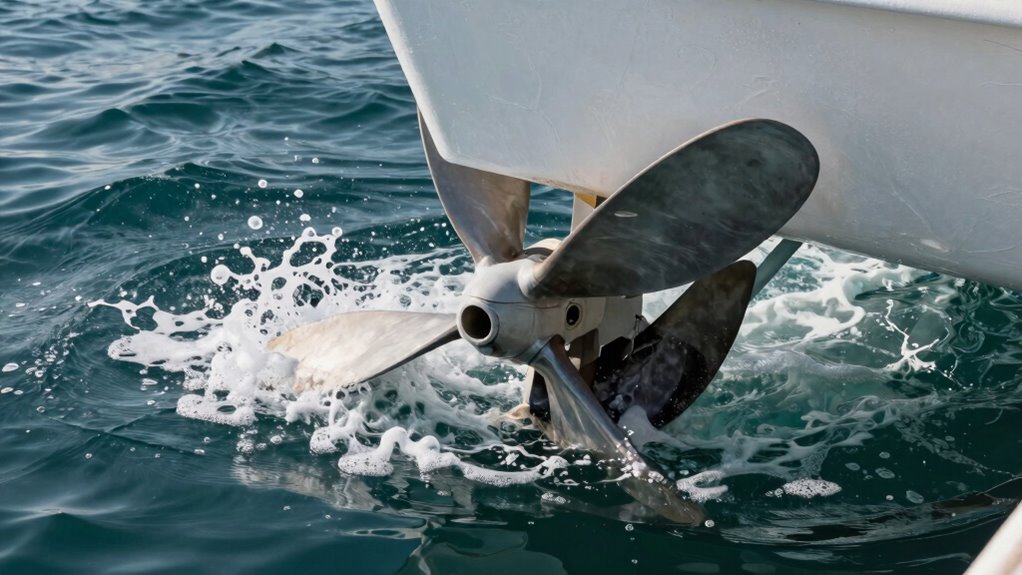 propeller issues ventilation and cavitation