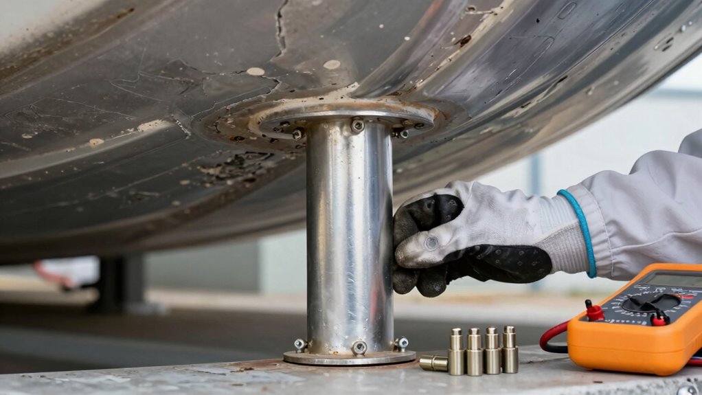 proper anode installation technique