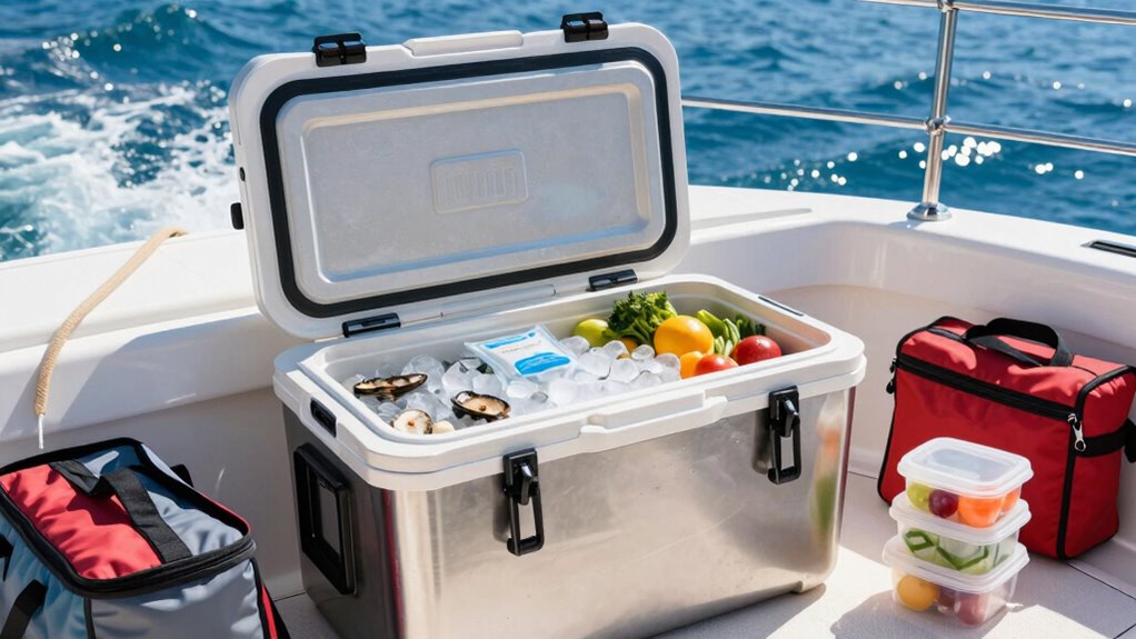 proper boat food storage