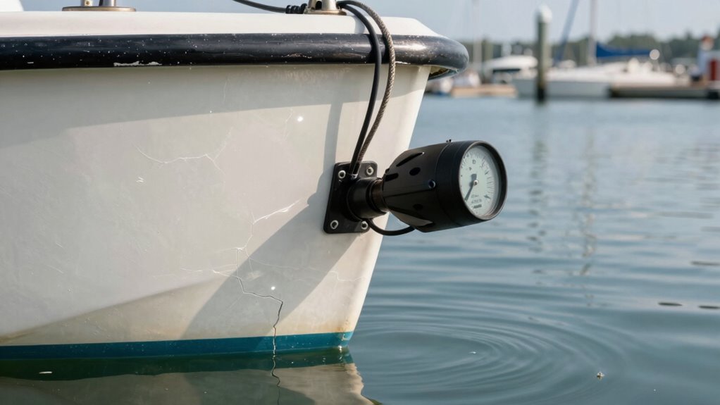 proper depth sounder installation