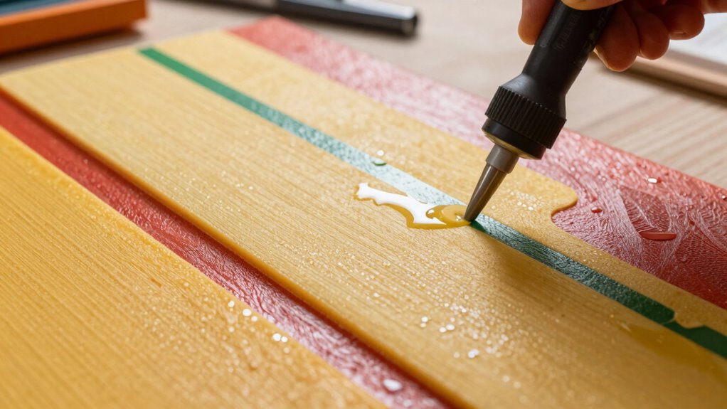 proper foam adhesive application