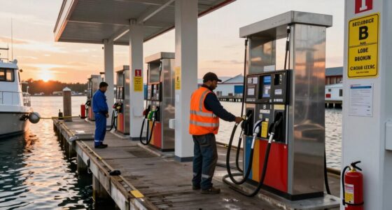 proper fueling dock protocol